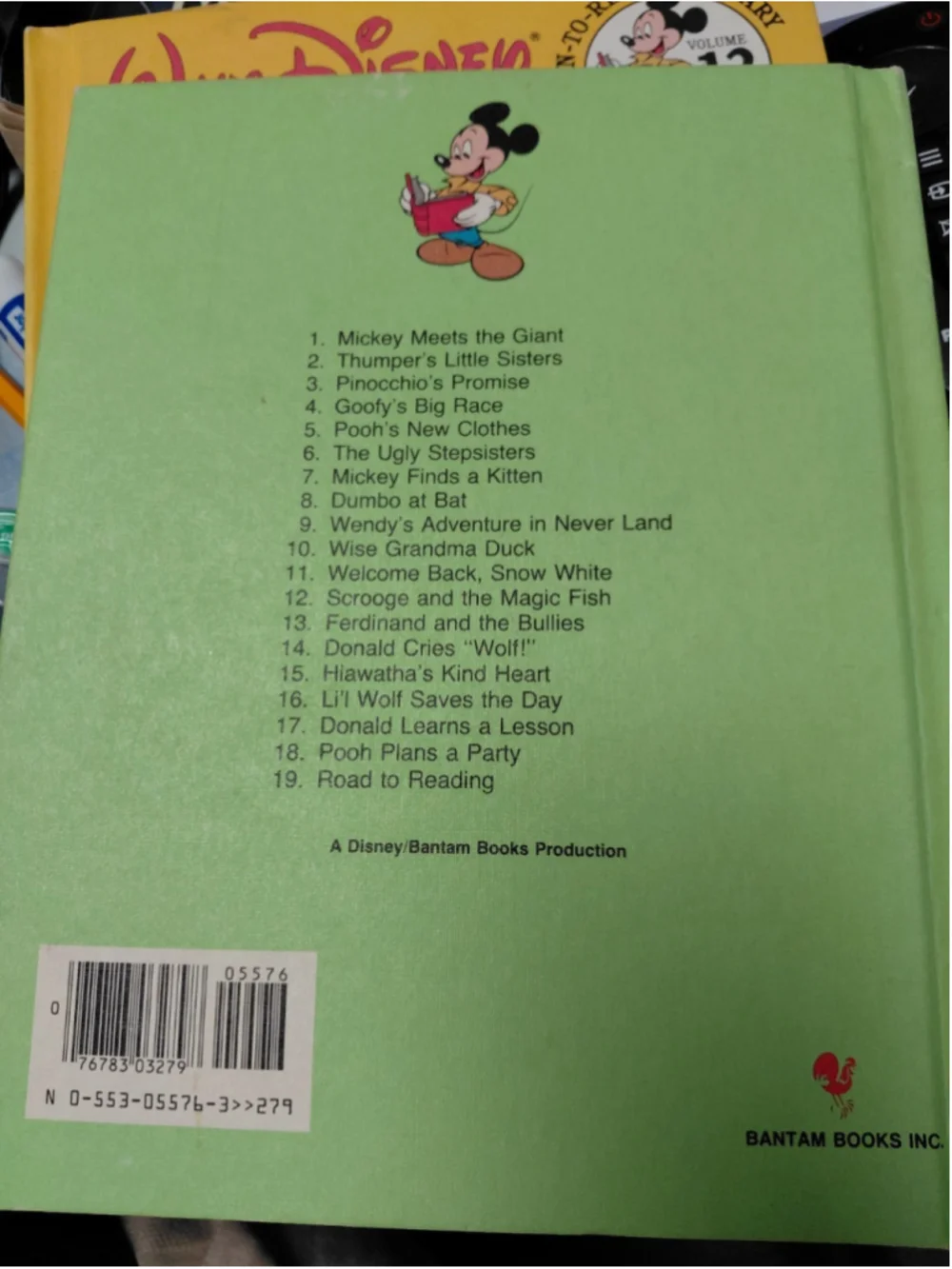 Pinocchio's Promise, Walt Disney Fun-To-Read Library, Volume 3, 1986 HC